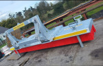 Sweeper 8ft/2.4m on Pallet Forks & Euro Hitch