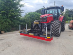 Sweeper 8ft/2.4m on Pallet Forks & A-Frame