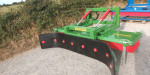 Sweeper 8ft/2.4m with Scraper on Euro Hitch