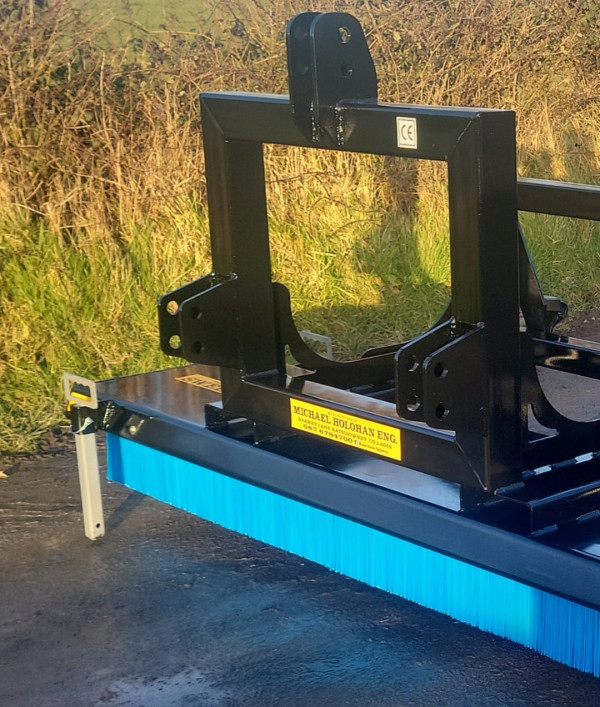 3-Point Link Custom-made brackets for loader attachments manufactured by Michael Holohan Engineering, Laois, Ireland