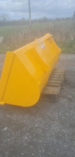 Heavy-duty bucket attachments - 4,5,6,7 or 8 ft -  for tractors, teleporters, telehandlers, diggers and skid steers, Michael Holohan Engineering, Laois, Ireland