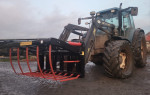Heavy-duty grab attachments 4ft 6 ins, 5 ft  or 6ft. Suitable for attaching to tractors, teleporters, telehandlers, diggers and skid steers. Customised engineering by Michael Holohan Engineering, Laois, Ireland