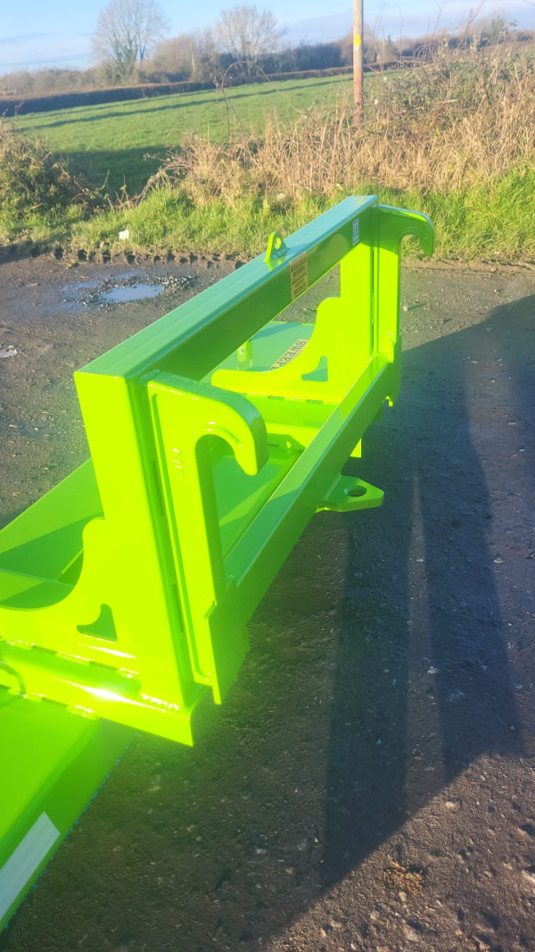 Merlo Brackets / Head Stock - custom made brackets for loader attachments manufactured by Michael Holohan Engineering, Ireland